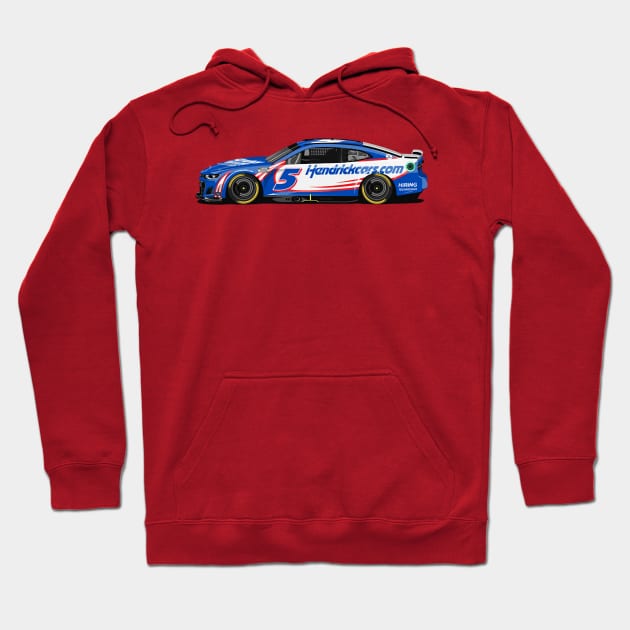 Kyle Larson Camaro Hoodie by Erianna Bee